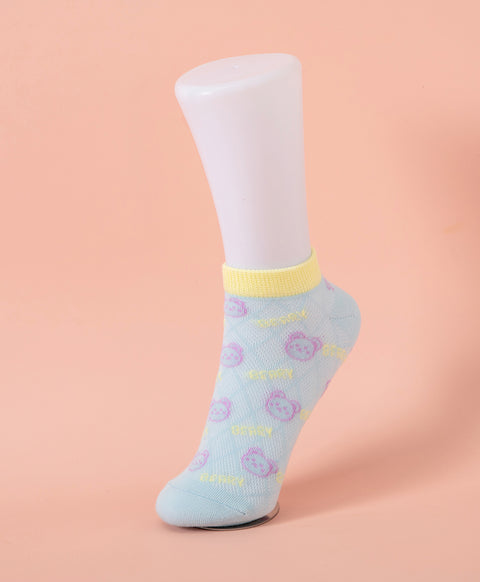 Berry Beary 5-Pack Ankle Socks