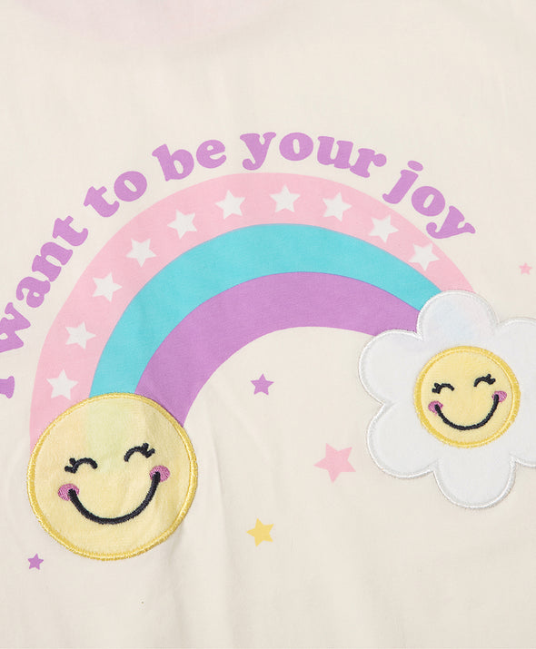 Joyful Smile Top & Shorts Sleep Set