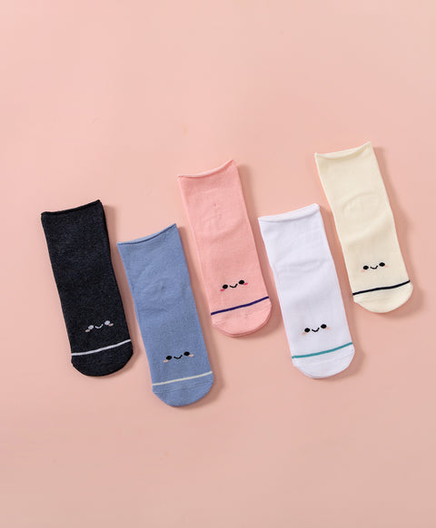 Happy Munchies 5-Pack Short Socks