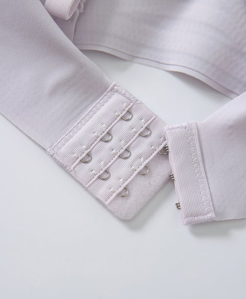 Soft Grace Wireless Clean Cut Laminated Seamless Bralette with Back Hook