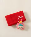 Snake Snack CNY Rib Knit Bag with Soft Toy Bag Charm