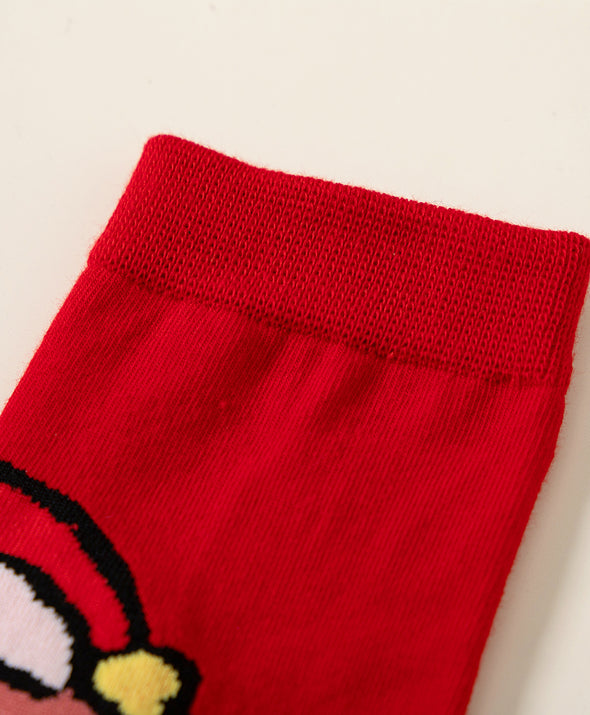 Santa's Secret 3D Crew Socks