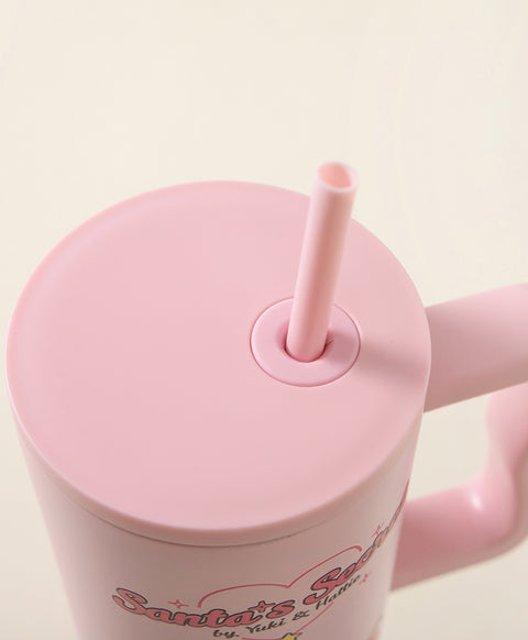 Santa's Secret Metal Tumbler