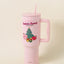 Santa's Secret Metal Tumbler