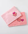 Santa's Secret Embroidery Bath Towel 2pcs Set