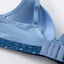 Viscose Contrast Cute Underbust Band Triangle Cup Wireless Bra