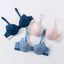 Viscose Contrast Cute Underbust Band 3/4 Cup Wired Bra