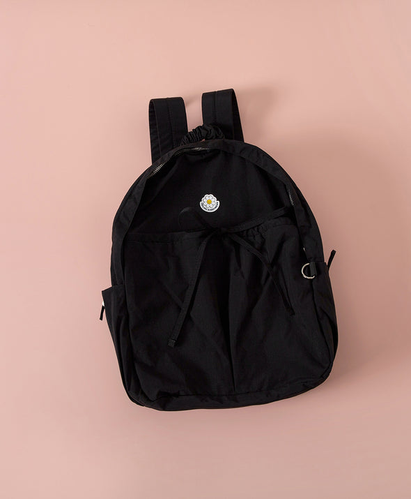 Smiling Every.wear Ribbon Drawstring Backpack