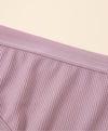 Comfort Microfiber Rib Midi Panties 2pcs Set