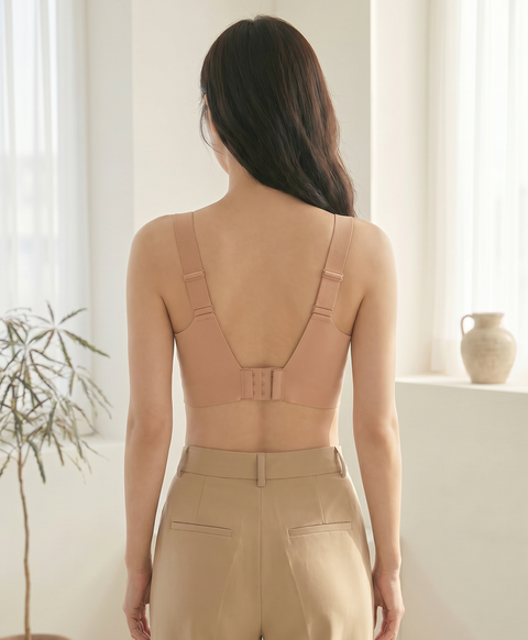 Feeling Foundy Triangle Wireless V-Neck Seamless Bra