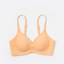 Marshmallow Kiss: Mirror Skin Triangle Wireless Bra with Back Hook – New & Improved
