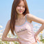 Stay Bloom Padded Contrast Camisole Top