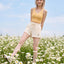 Stay Bloom Drawstring Sweatshorts
