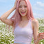 Stay Bloom Padded Stripes Ribbed Racerback Vest