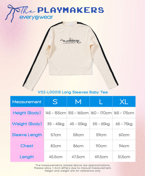 The Playmakers Long Sleeves Baby Tee