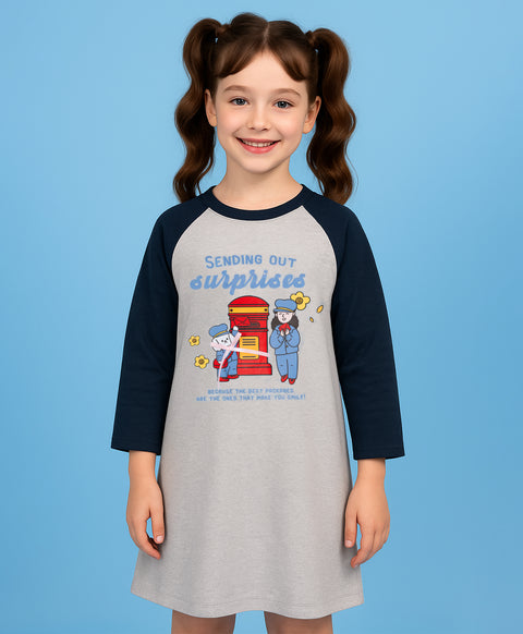 Junior Harmony in London Junior Long Sleeve Sleep Dress