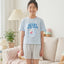 Junior Heart Gelato Short Sleeves Top & Shorts Sleep Set