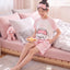 Junior Morning Harmony Short Sleeves Top & Shorts Sleep Set