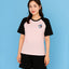 Harmony in London 3/4 Sleeves Top with Ribbon and Shorts Sleep Set