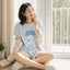 Heart Gelato Short Sleeves Top & Shorts Sleep Set