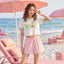 Resort of Heart Short Sleeves Top & Shorts Sleep Set