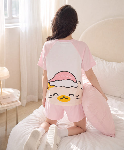 Morning Harmony Short Sleeves Top & Shorts Set
