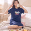 Morning Harmony Short Sleeves Sleep Dress