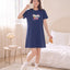 Morning Harmony Short Sleeves Sleep Dress