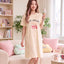Ice Cream Project Short Sleeves Sleep Dress