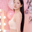 Marshmallow Kiss: Mirror Skin Triangle Wireless Bra with Back Hook – New & Improved