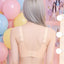 Marshmallow Kiss: Mirror Kiss V-Neck Wireless Bra with Adjustable Straps - New & Improved
