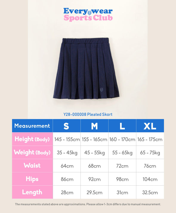 Sports Club Pleated Skort