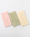 Ribbed Pattern Microfiber 3pcs in 1pack Kitchen Towel