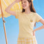 Pool Party Pals - Stay Floating Short Sleeves PJ Top & Long Pants Set
