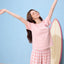 Pool Party Pals - Bearly Floating Short Sleeve PJ Top & Long Pants Set