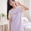 Hello Dream Crew Short Sleeves Padded Sleep Dress