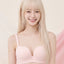 Blush Nightfall Jacquard 3/4 Cup Wireless Push Up Bra