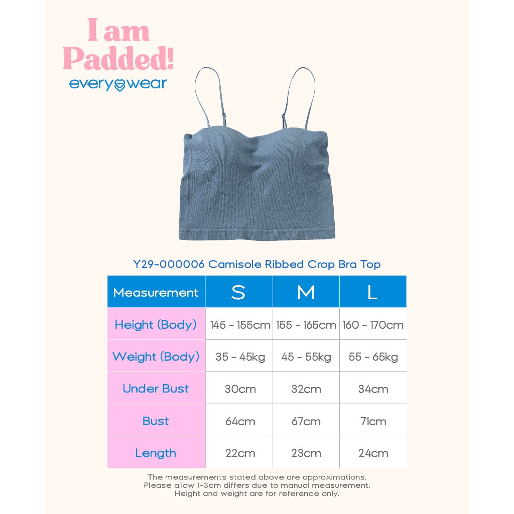 Camisole Crop Bra Top