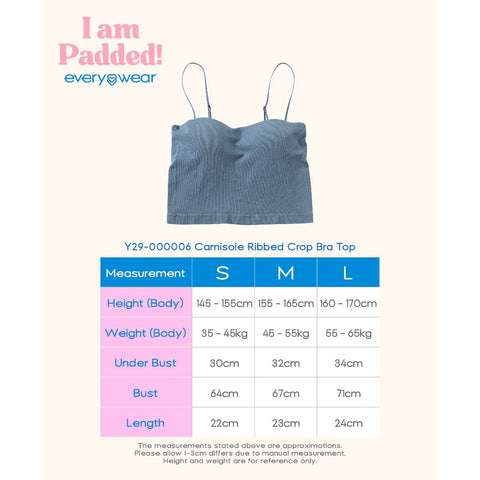 Camisole Crop Bra Top