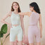 Comfy Athleisure Seamless Longline Sports Bra Tank Top