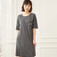 Cozy Melange Midi Sleep Dresses