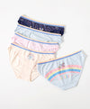 Rainbow Unicorn Graphic 5-pack Mini Panties